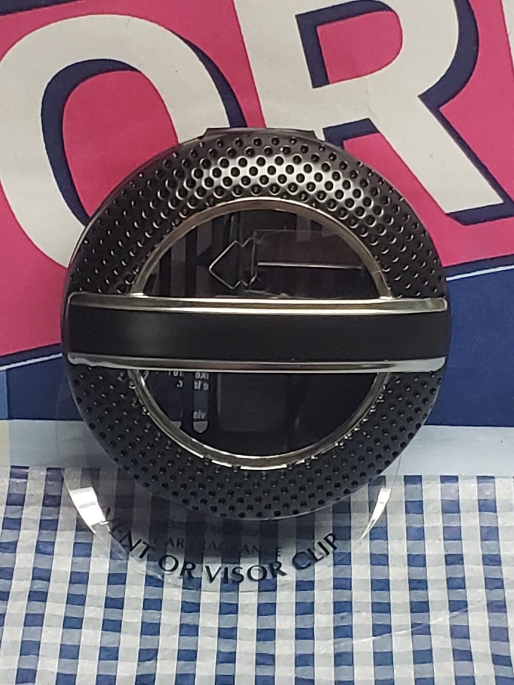 BBW Black Textured Soft Touch Visor & Vent Clip Fragrance Holder